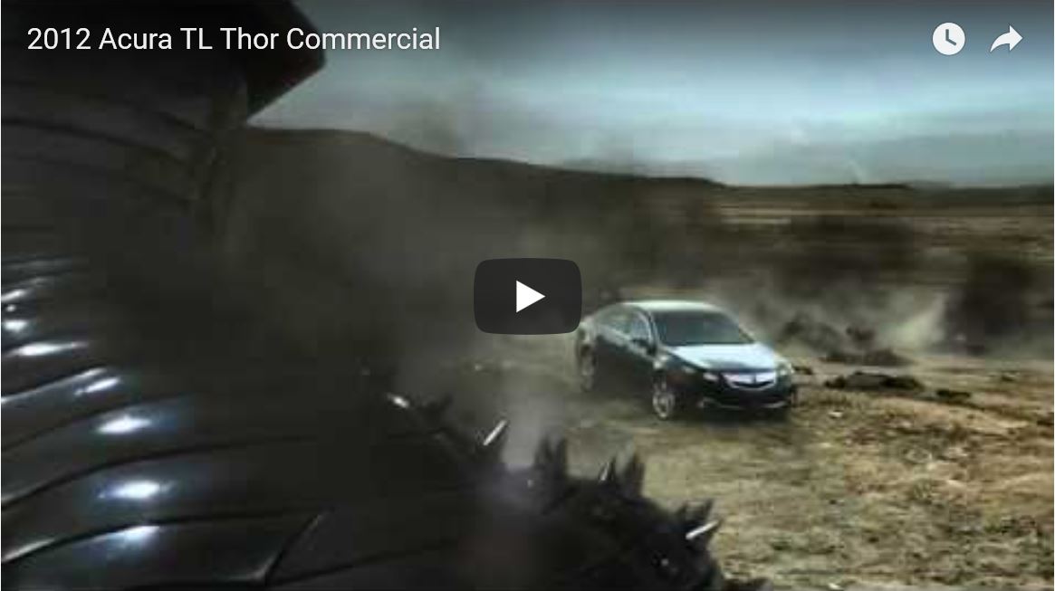 2012 Acura TL Thor Commercial